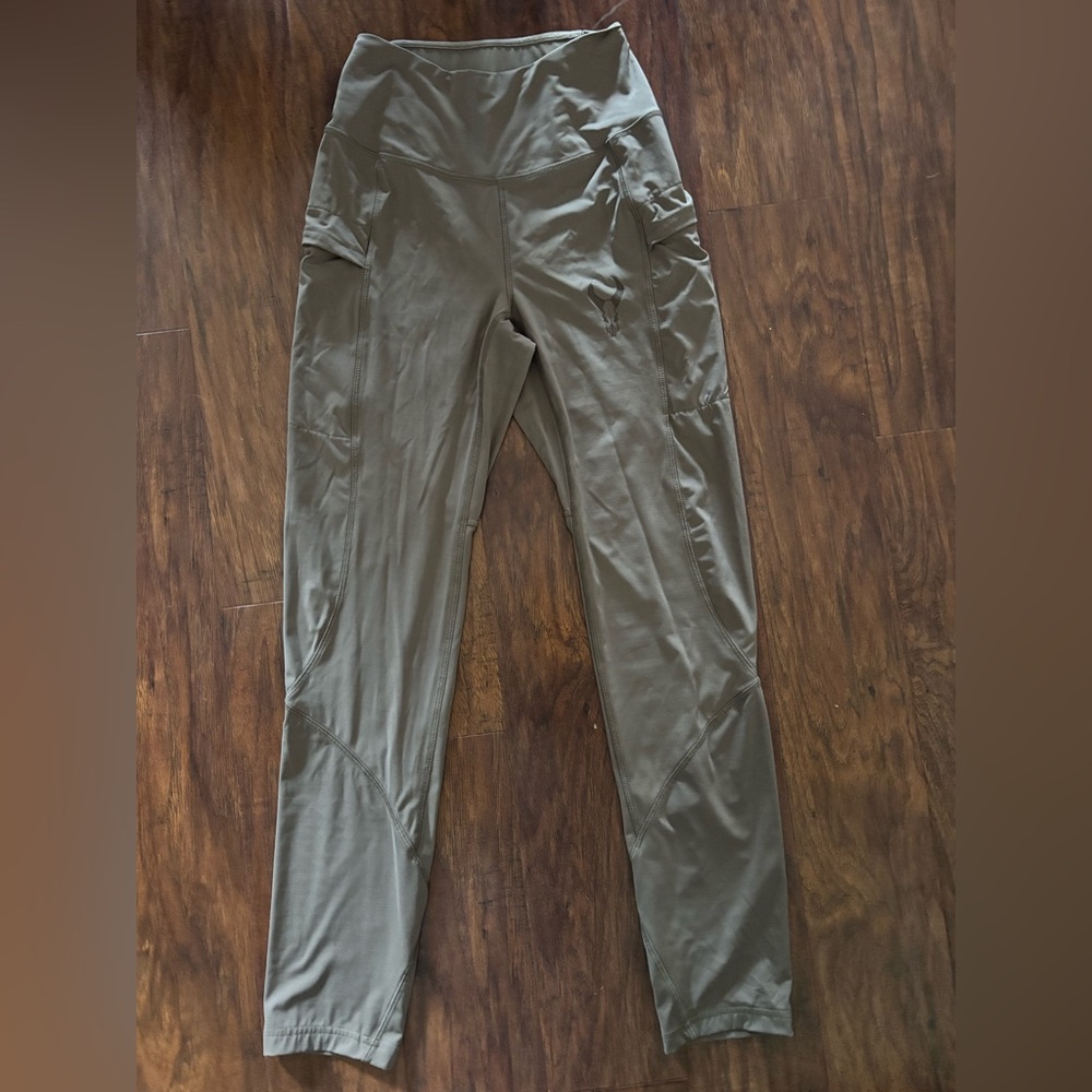 Badlands Lagatha Olive Green Lightweight Leggings